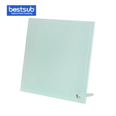  Telaio in vetro a sublimazione personalizzato con bordo liscio promozionale BestSub (SG-25)