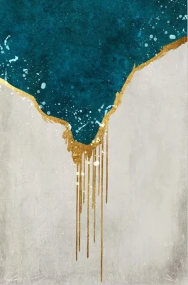 Astratto bottiglia d&prime;acqua Fiori cornice Custom Canvas Stampa moderna tela Wall Arts per la casa Wall decor dipinti di paesaggio