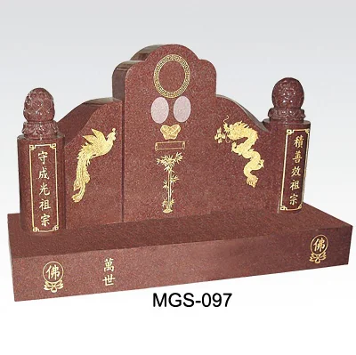Monumento a Tombstone con vaso di fiori di Gravestone negli Stati Uniti