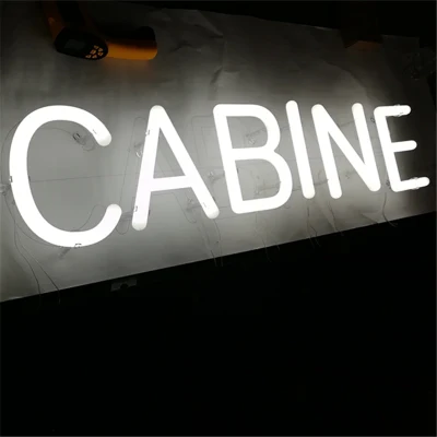 Cartello in acrilico Neon impermeabile da 12 V con scritta personalizzata