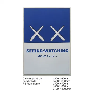 Wall Prints Trendy Blue Inspirational Art Pittura moderna decorazioni domestiche Per soggiorno
