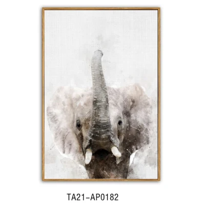 African Large Wildlife Leone leopardo Animali Face Art immagini tela Paintings Wall Posters e stampe d&prime;arte HD per soggiorno