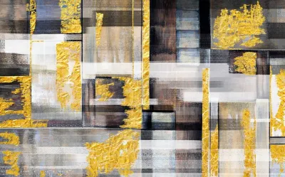 Semplice disegno geometrico Grande tela Stampa Wall Art per la casa Arredamento dell&prime;hotel