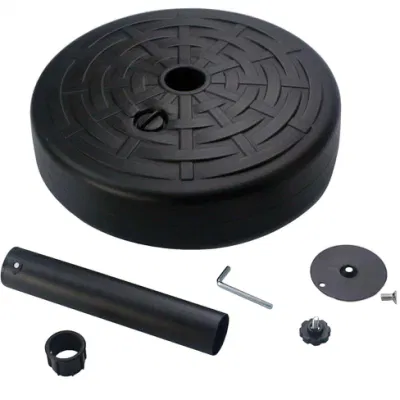 Patio riempito d&prime;acqua 14L ombrelloni e basi base per ombrello Base ombrello