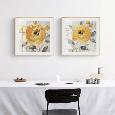Fiore Floral Abstract tela muro Arte pittura Casa moderna Decorazione Stampa incorniciata immagine Mostra personalizzata a basso prezzo Arte