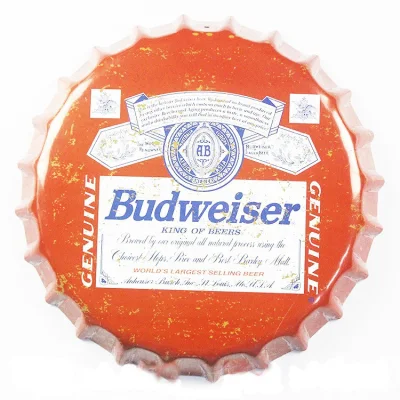 Hot Selling Beer segni decorativi artigianato regalo parete metallo targa