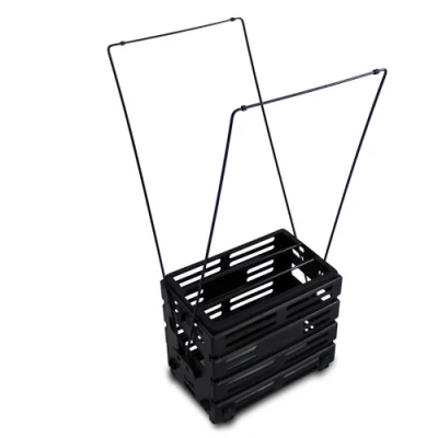 Cestello portatile per la raccolta di palline da tennis con ruote Bl21681