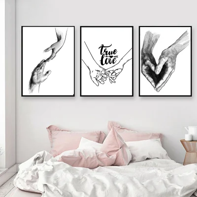  Cina fabbrica all&prime;ingrosso stampe d&prime;arte incorniciate muro astratto pittura tela Pittura Wall Art