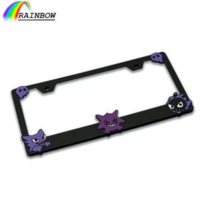 Esclusiva targa auto Body in plastica/Custom/acciaio inox/alluminio ABS/Classic in fibra di carbonio Telaio/supporto/stampo/coperchio