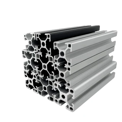  Profilo industriale in lega di alluminio standard europeo, profilo 4040 quadrato Tubo telaio banco da lavoro linea Fish Tank ripiano Accessori tubo