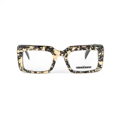 Cornice ottica retro-floreale in acetato