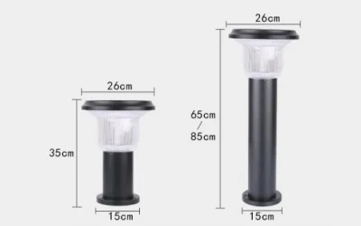 Lampada di emergenza Campeggio Passeggiate Tenda rotonda palla Yard Umbrella Stand up 8 per prato LED patio percorso Outdoor le Luci luce solare Giardino