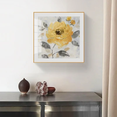 Fiore Floral Abstract tela muro Arte pittura Casa moderna Decorazione Stampa incorniciata immagine Mostra personalizzata a basso prezzo Arte
