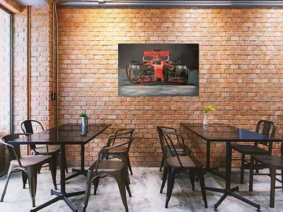 Vancy Arts ogni pezzo Auto originale artigianale capolavoro martellato Zincata di lusso metallo geometrico esterno Giardino Wall Art