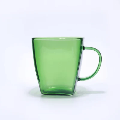 Tazza per caffè in bottiglia in vetro a doppia parete con alto contenuto di borosilicato
