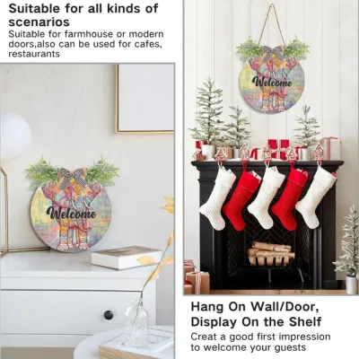 Placca decorativa Portch Wreath per il riscaldamento domestico