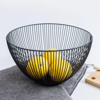 Cestino di conservazione di frutta di filo metallico per l&prime;organizzazione della cucina