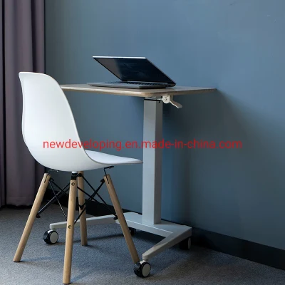 FSC Natural Bamboo, scrivania per studenti con cornice bianca per camera da letto