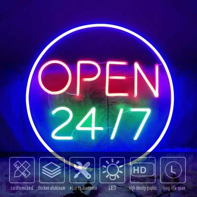 Decorazioni personalizzate per la casa di nozze Romantico Flex LED neon luce segno