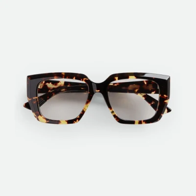 Yeetian Floral Havana Tartaruga Occhiali rettangolari Prescription Frames uomo Donna