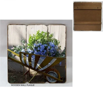 Elegante legno rifinitura Brand Plaque in legno Home / Love tema decorazione serie