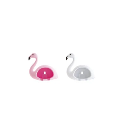 Supporto per spazzolino Cartoon Organizzatore in plastica ABS a 2 fori staffa per montaggio a parete Wbb18497