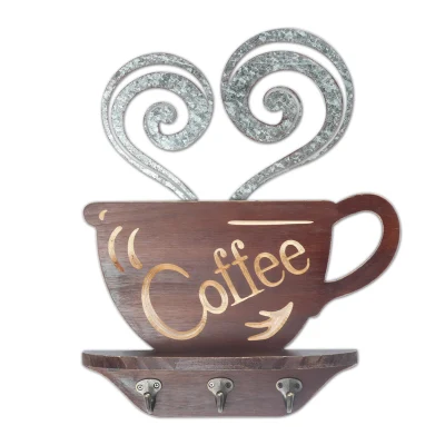 Placchette in MDF a forma personalizzata parete con cartello con la scritta Hanging Art