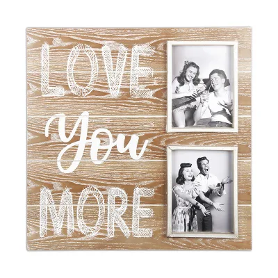 Muro Hanging Picture Frame 2 apertura Love You More Pianck Collage