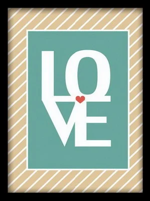 Produttore Valentine′ S Day PS cornice tela decorazione muro di pittura Arte
