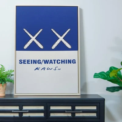 Wall Prints Trendy Blue Inspirational Art Pittura moderna decorazioni domestiche Per soggiorno