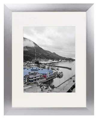 Nuova cornice foto Natale in carta MDF con glitter (44)