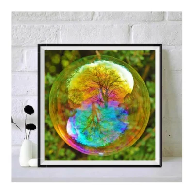 5D DIY moderno Moda tela Art Fiore Fish Seape Diamond Pittura