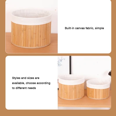 Vestiti Pacchi Bamboo grande vestiti cesto secchio panno Box Bamboo Cestello di conservazione