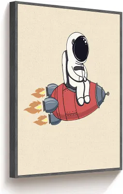 Grafica da parete personalizzata in PS Framed Canvas per bambini