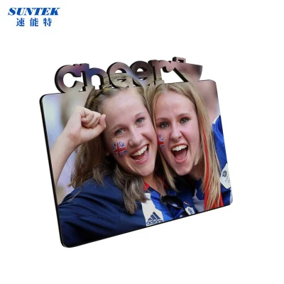 Pannello cornice foto MDF in legno sublimazione con Cheer