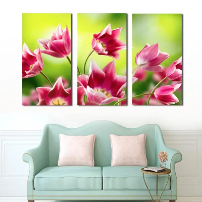 Fabbrica Commercio all&prime;ingrosso Fiori stampe personalizzate di tela Arte da parete