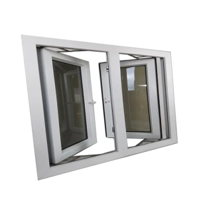 Telaio finestra in plastica cornice bianca finestre con persiane