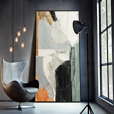 Riassunto 2 pezzo tela Wall Art Set di pittura Home Room Decorazione Stampa moderna Lusso elegante Designer Art Best Selling