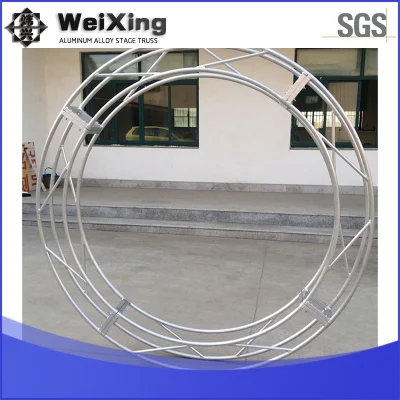 Speciali truss in alluminio personalizzati con struttura speciale, telaio a forma di cuore, avvio a cinque punte