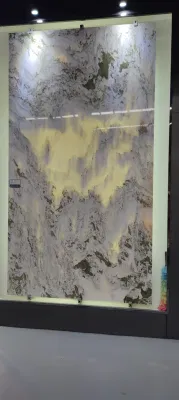 Marmo ardesia Cinese Painting Agate pietra naturale adatto per Villa TV sfondo Wall Club