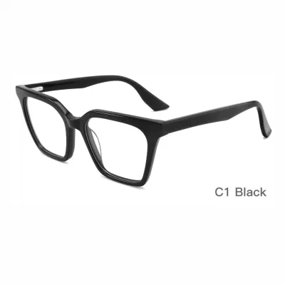 Promozione nuovo colore OEM quadrato forma acetato occhiali ottici Telaio
