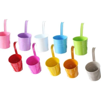 10 piece Pot di fiori di ferro di Hanging Garden balcone Plant Holder Wbb19879