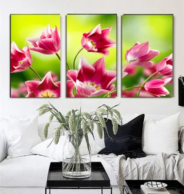 Fabbrica Commercio all&prime;ingrosso Fiori stampe personalizzate di tela Arte da parete