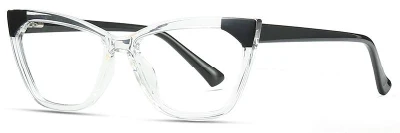 Forma piccola degli occhi Cat con tempie corte Candy Solid E Crystal Colour assortiti stock TR90 Donne Cornici ottiche