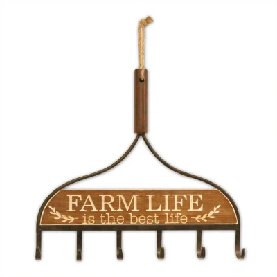 Home Deco Multi-funzionale Hanger da parete ganci appendiabiti ganci da parete Ganci da parete in legno nordico