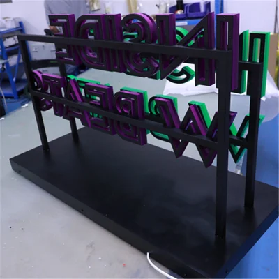 Innovativi cartelli in acrilico Faux Neon - stile UL Certified
