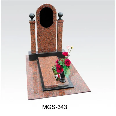 Russia Ucraina Monumento commemorativo con vaso di fiori per cimitero
