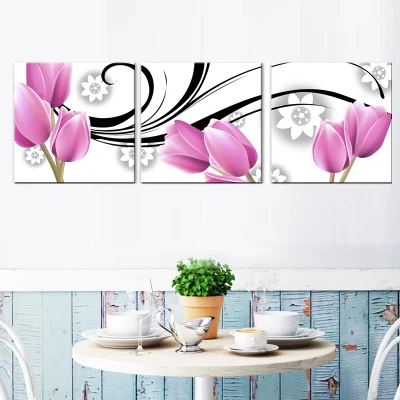 All&prime;ingrosso Stampa HD su tela Wall Art decorativo floreale Design Pittura di tela