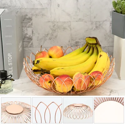 Vassoio di frutta in tessuto stile nordico raccolta stoccaggio frutta e verdura Cestino
