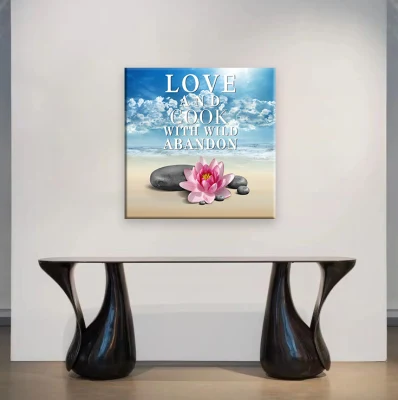 Vendita all&prime;ingrosso Naturale Seascape Wall Art Canvas Pittura Home decor frame Arte della parete di tela
